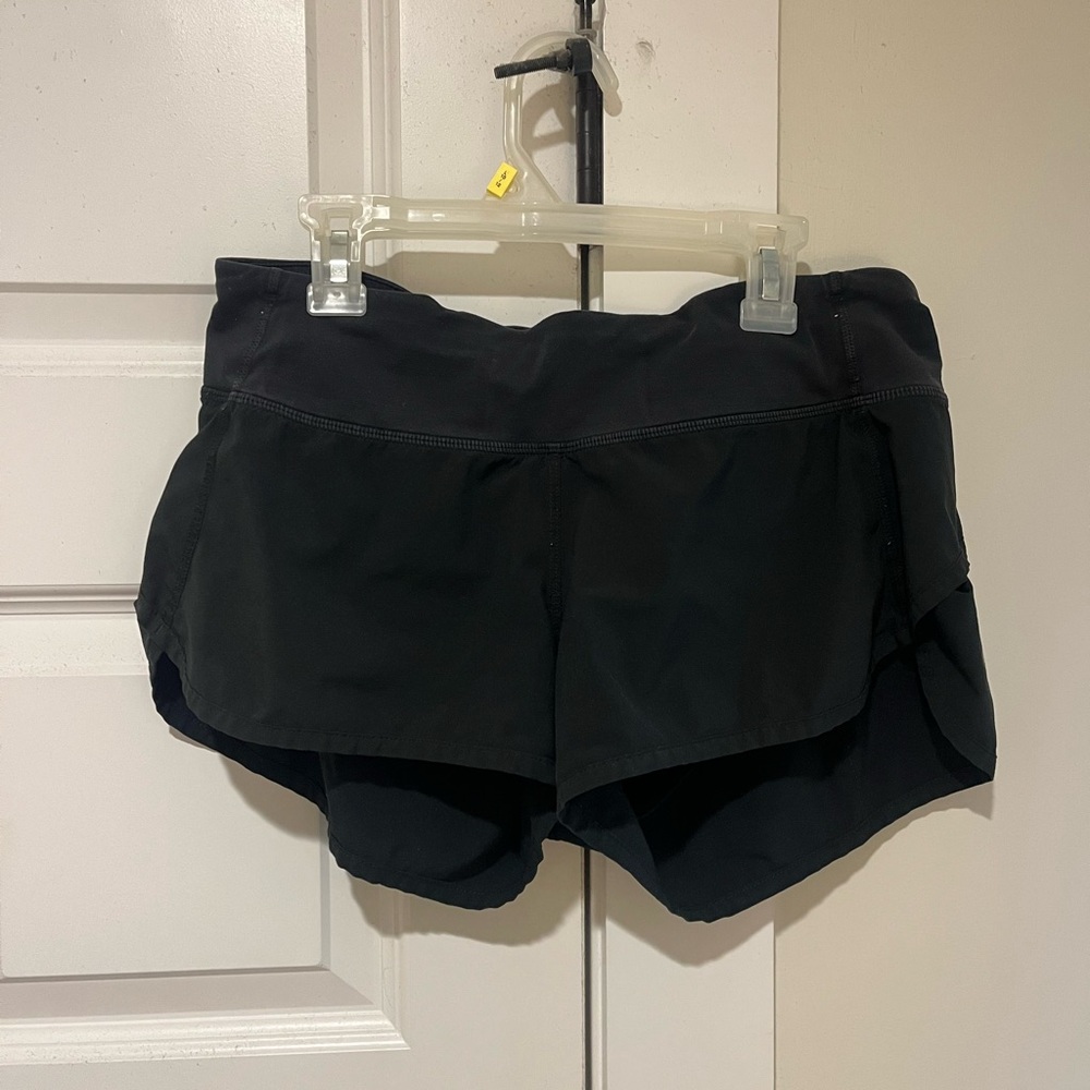 Lululemon Athletica Black Athletic Shorts Lightweight and Breathable